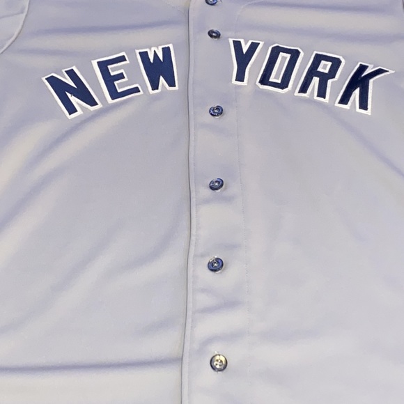 Vintage 90s New York Yankees Road Jersey. Size 46 - Picture 2 of 10